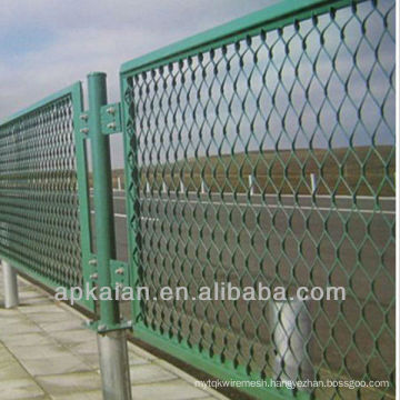 Anping PVC Coated stainless steel expanded mesh for garden/factory/house in competitive price ----manufacturer/hot sale